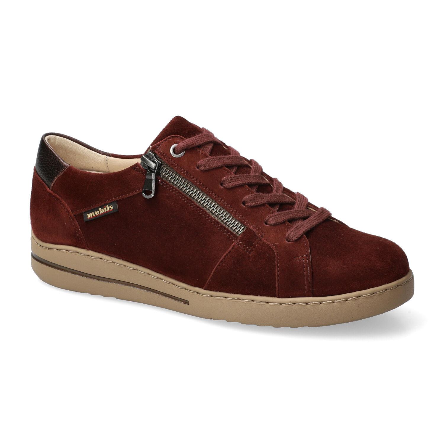 lacets femme modèle Gaelia bordeaux - Mephisto